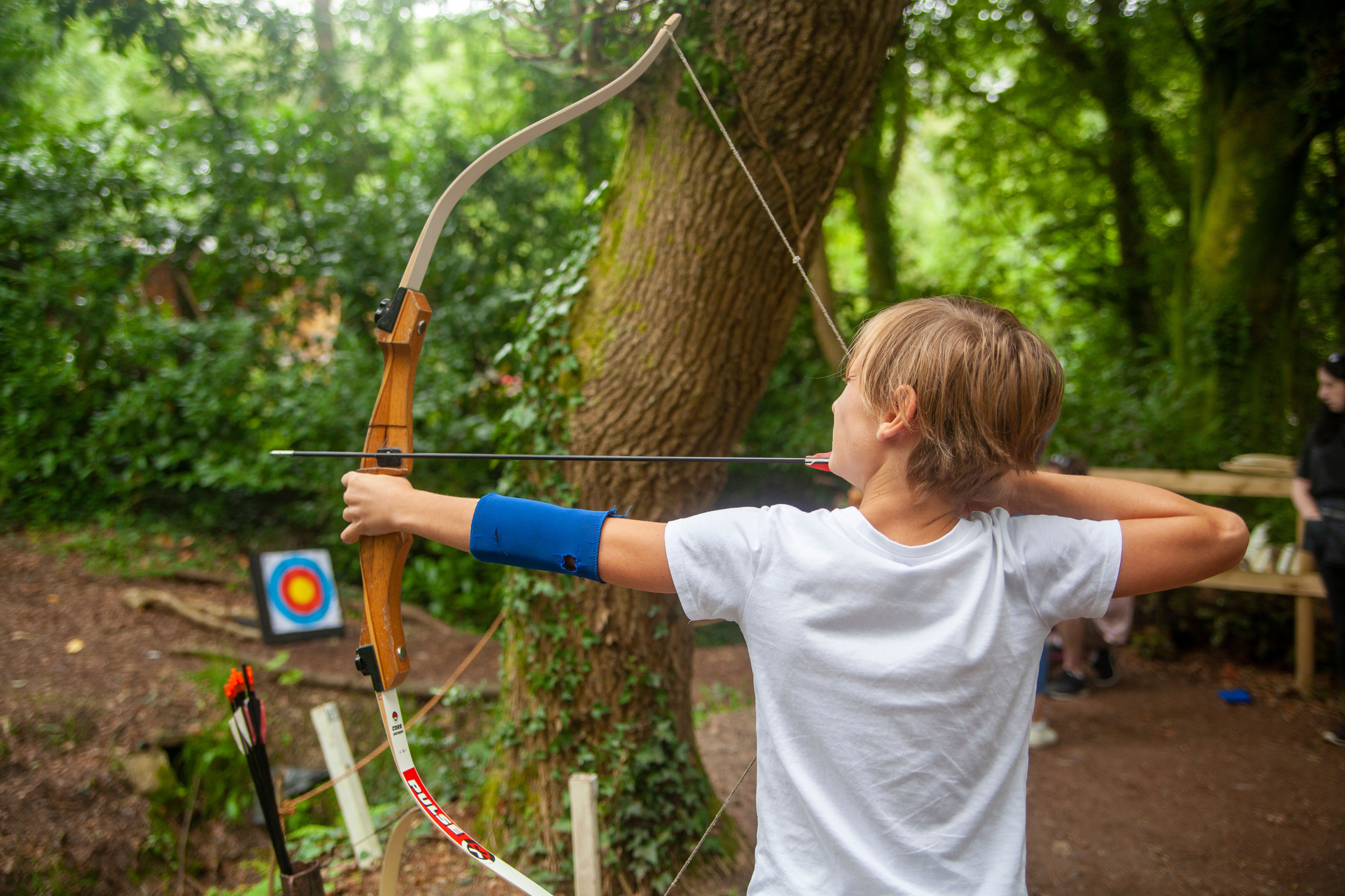 Archery Team at GHYMCA